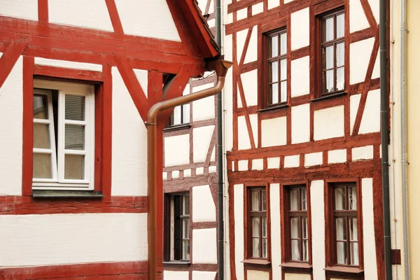 Patrimoine Architectural Dans Vieille Ville Nuremberg — Photo