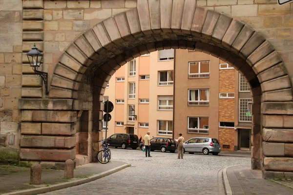 Architectonisch Erfgoed Oude Stad Van Neurenberg — Stockfoto