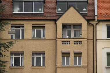 Eski Nürnberg kasabasının mimari mirası.