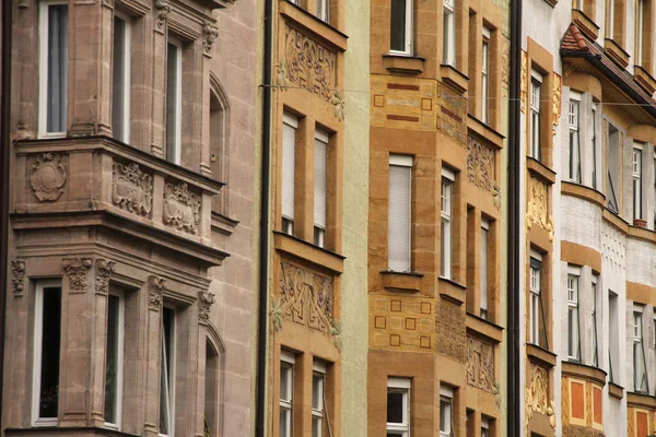 Architectonic Heritage Old Town Nuremberg — Stock Photo, Image