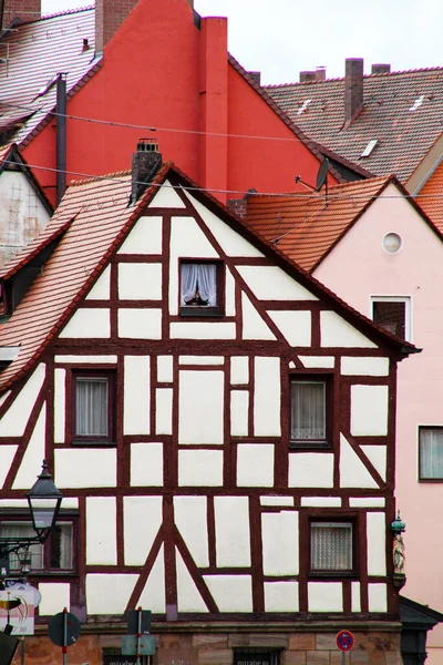 Architektonické Dědictví Starém Městě Norimberk — Stock fotografie