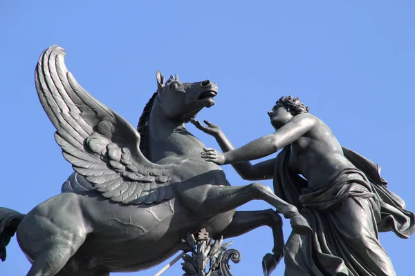 Escultura Fachada Edificio Berlín — Foto de Stock