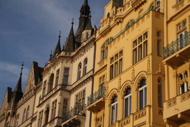 Prag şehrinin mimari mirası.