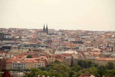Prag şehrinin mimari mirası.