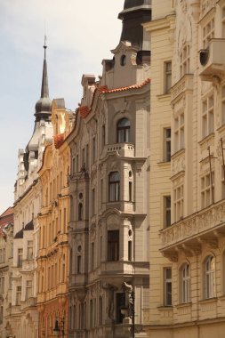 Prag şehrinin mimari mirası.