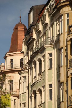 Prag şehrinin mimari mirası.