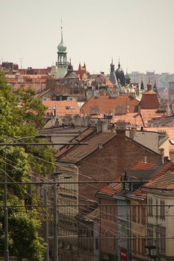 Prag şehrinin mimari mirası.
