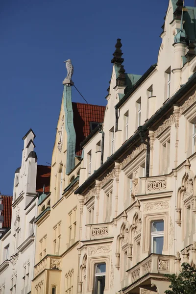 Architectonic Heritage City Prague — Stock Photo, Image