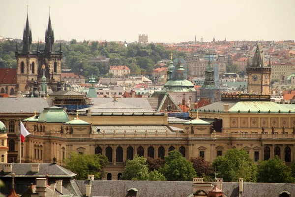 Architectonisch Erfgoed Stad Praag — Stockfoto