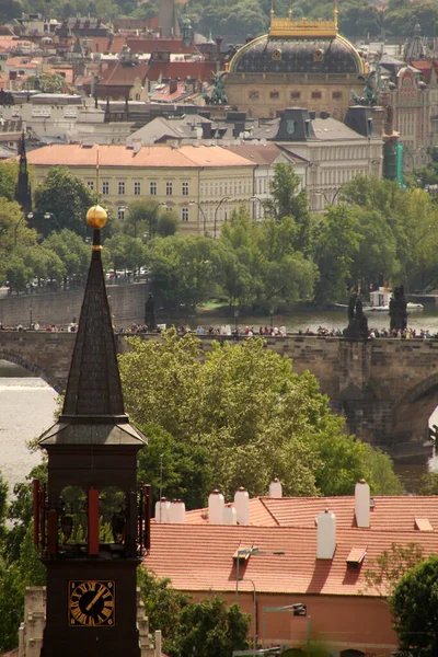 Architectonisch Erfgoed Stad Praag — Stockfoto