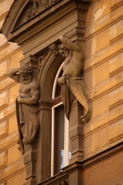 Architektonické Dědictví Hlavním Městě Praze — Stock fotografie