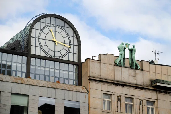 Architectonic Heritage City Prague — Stock Photo, Image