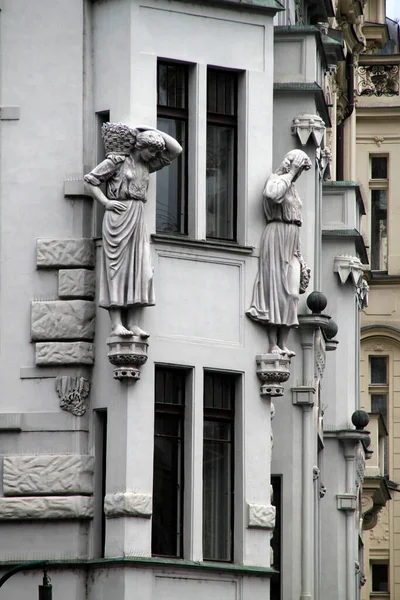 プラハ市内の建築遺産 — ストック写真