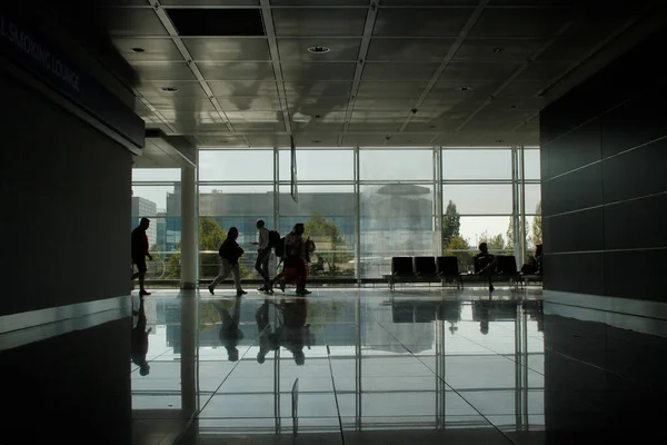 Терминал Международном Аэропорту — стоковое фото