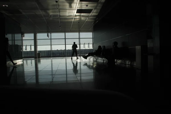 Terminal Dans Aéroport International — Photo