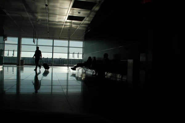 Terminal Aeroporto Internacional — Fotografia de Stock