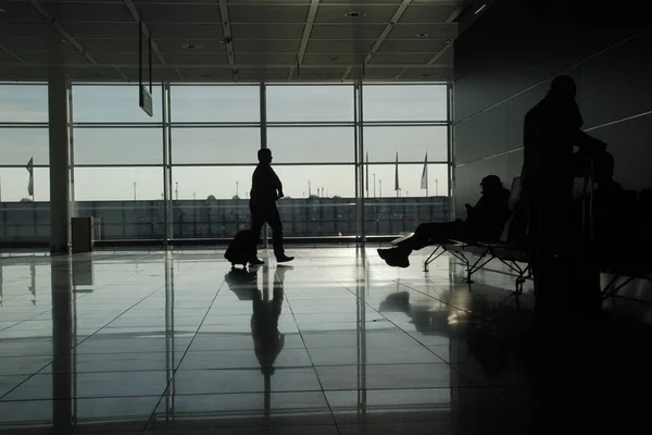 Terminal Aeroporto Internacional — Fotografia de Stock