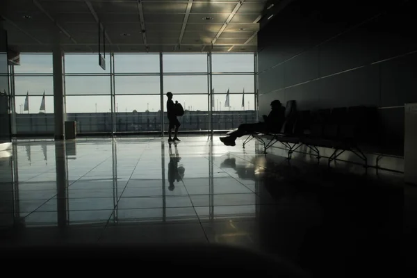 Terminal Aeroporto Internacional — Fotografia de Stock