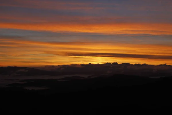 Dawn Basque Mountains — Stock Photo, Image
