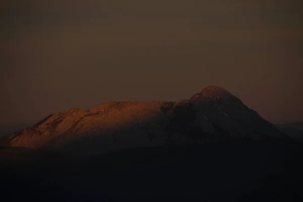 Amanecer Las Montañas Vascas — Foto de Stock