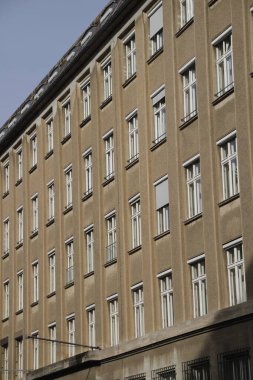 Berlin şehir merkezinde apartman blokları