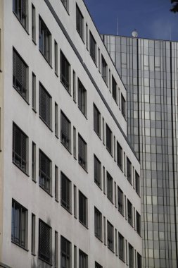 Berlin şehir merkezinde apartman blokları