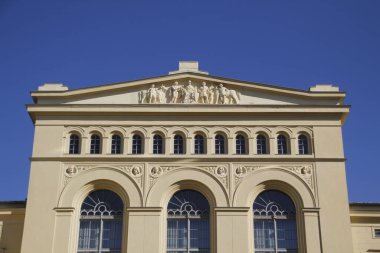 Berlin şehir merkezinde apartman blokları