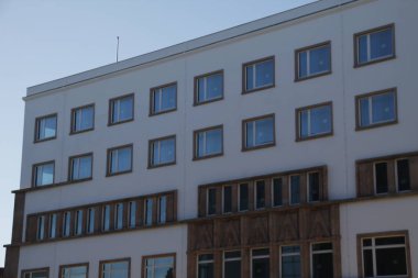 Berlin şehir merkezinde apartman blokları
