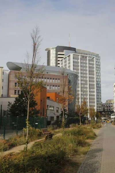 Appartementen Blok Het Centrum Van Berlijn — Stockfoto