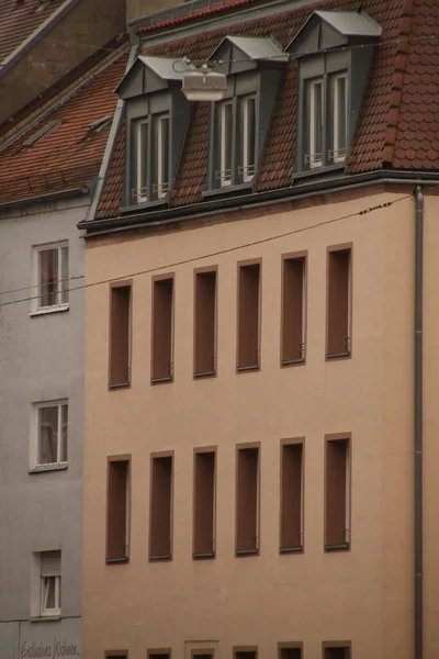 Vista Cidade Velha Nuremberga — Fotografia de Stock