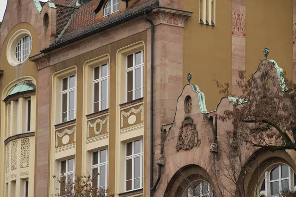 Vista Cidade Velha Nuremberga — Fotografia de Stock