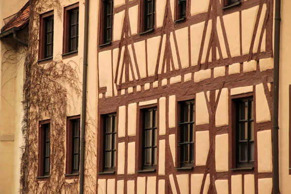 Uitzicht Oude Stad Van Nuremberg — Stockfoto