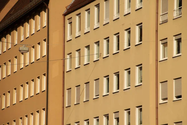 Vista Cidade Velha Nuremberga — Fotografia de Stock