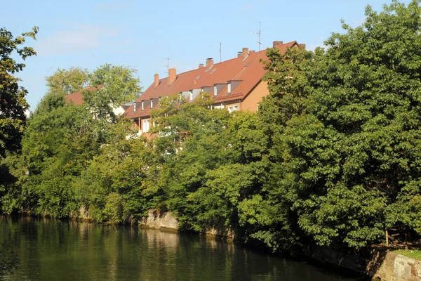 Widok Stare Miasto Nuremberg — Zdjęcie stockowe