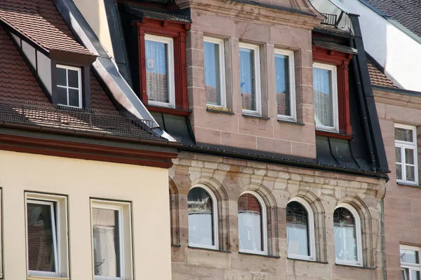 Vista Sul Centro Storico Nuremberg — Foto Stock