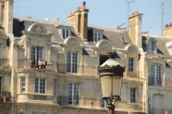 Bau Von Wohnungen Paris — Stockfoto