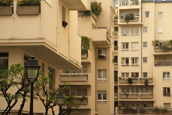 Apartamentos Bloco Centro Paris — Fotografia de Stock