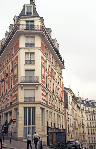 Apartments Block Downtown Paris — Stock Photo, Image