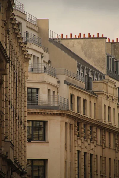 Appartementen Blok Het Centrum Van Parijs — Stockfoto