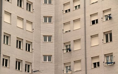 Bilbao şehrindeki şehir manzarası