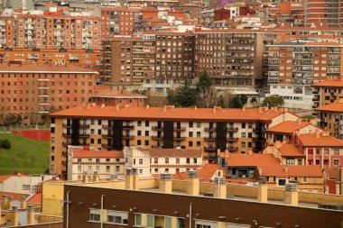 Bilbao şehrindeki şehir manzarası