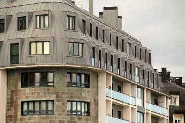 Bilbao şehrindeki şehir manzarası