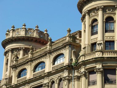 Bilbao şehrindeki şehir manzarası