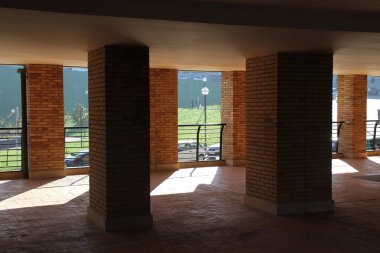 Bilbao şehrindeki şehir manzarası