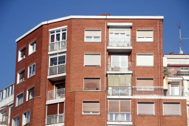 Bilbao şehrindeki şehir manzarası