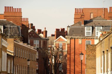 Londra şehir merkezinde şehir manzarası