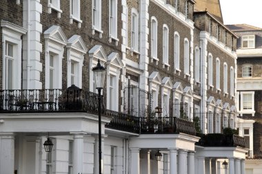Londra şehir merkezinde şehir manzarası