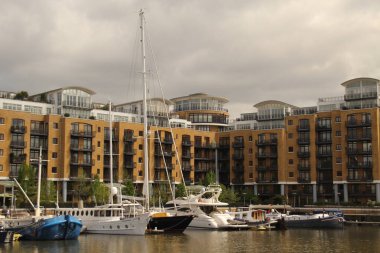 Londra şehir merkezinde şehir manzarası