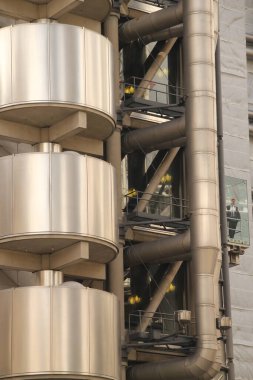 Londra şehir merkezinde şehir manzarası