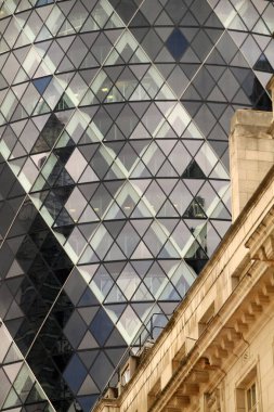 Londra şehir merkezinde şehir manzarası